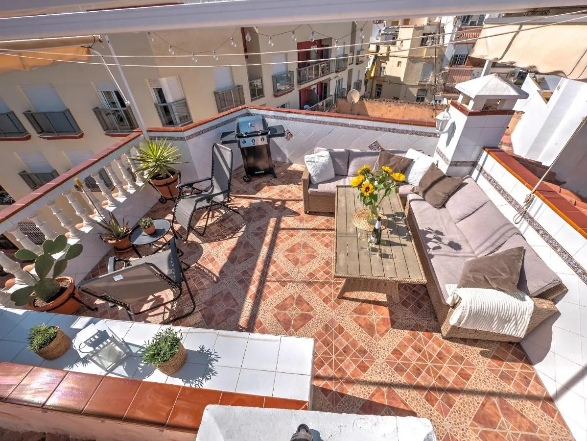 Fantastic Penthouse With Roof Terrace In The Heart Of Nerja Apartment 0*,